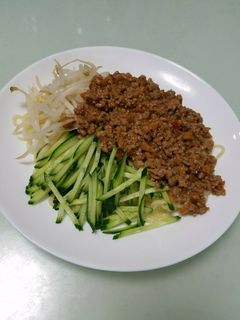 ジャージャー麺-レシピのメイン写真