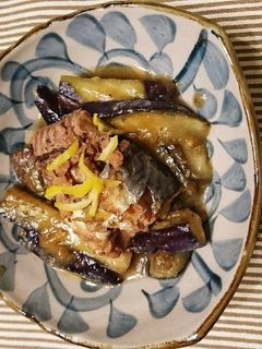 サバ缶☆なす!味噌味で~簡単♪-レシピのメイン写真