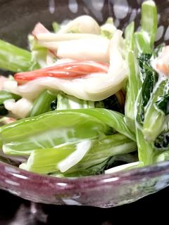 小松菜のカニカマ和え★-レシピのメイン写真