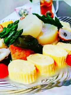 夏もおでん♪出汁卵の冷やしおでん-レシピのメイン写真