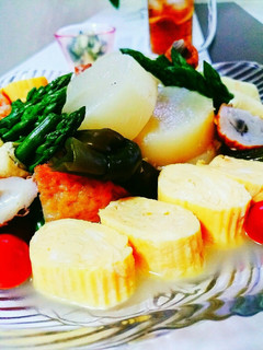 夏もおでん♪出汁卵の冷やしおでん-レシピのメイン写真