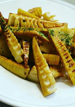 シソドレッシングで♪筍のシソバター炒め-レシピのメイン写真