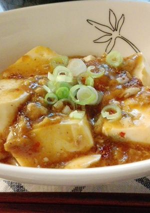 餃子のあんが残ったら‼本格麻婆豆腐-レシピのメイン写真