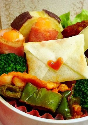 春巻きの皮deミニラブレター チーズ入り-レシピのメイン写真