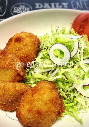 ホタテかも?!エリンギの豚肉巻きフライ-レシピのメイン写真