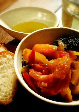 フライパンひとつで簡単パプリカのトマト煮-レシピのメイン写真