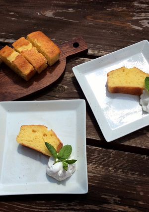 爽やか (๑˃̵ᴗ˂̵) カルピスケーキ-レシピのメイン写真