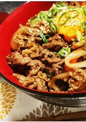 超簡単！！がっつり旦那も喜ぶ焼肉丼♡-レシピのメイン写真