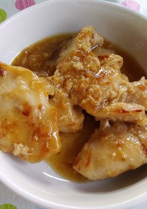 鶏むね肉の炒め物　梅酒漬け-レシピのメイン写真