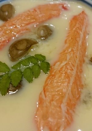 具だくさん！カニかま入り茶碗蒸し-レシピのメイン写真