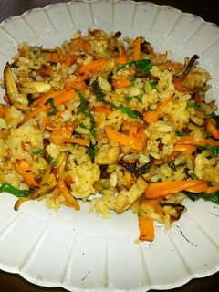 人参の炒めご飯-レシピのメイン写真