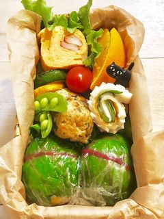 スイスチャードのおにぎり☆お弁当-レシピのメイン写真