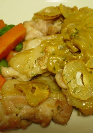 ◎鶏もも焼きのカレーソースがけ-レシピのメイン写真