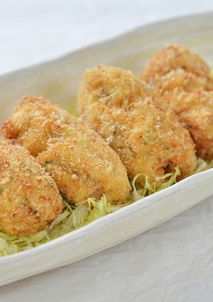 〈貧血予防〉あさりの豆腐クリームコロッケ-レシピのメイン写真