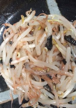 さっぱり!もやしの梅海苔和え-レシピのメイン写真