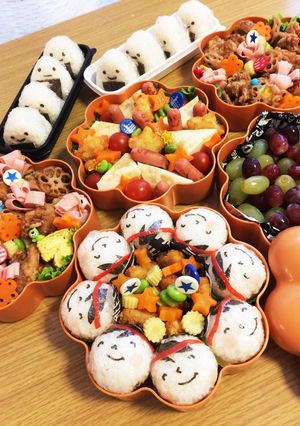 ☆運動会お弁当2017☆1年生-レシピのメイン写真