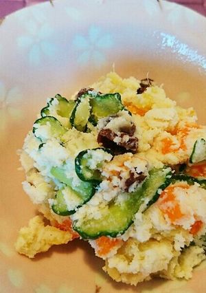 簡単☆生おからの豆乳ポテトサラダ-レシピのメイン写真