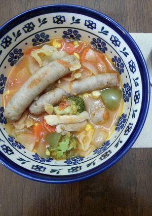 野菜たっぷり 食べるスープ-レシピのメイン写真