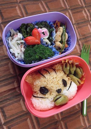 もぐもぐリスさん弁当-レシピのメイン写真
