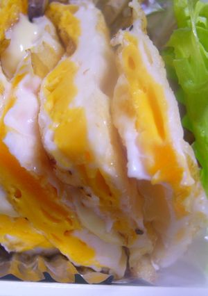 お弁当に目玉焼きマヨサンド☆-レシピのメイン写真