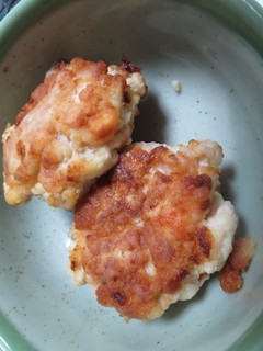海老と鶏ひき肉のお焼き-レシピのメイン写真