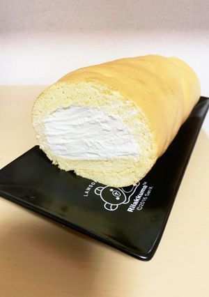 簡単☆ふわふわロールケーキ-レシピのメイン写真