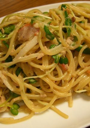 すぐ出来る！ツナの混ぜるだけ和風パスタ-レシピのメイン写真