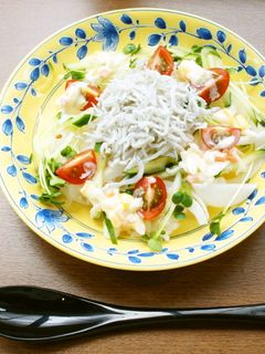 彩りしらす丼-レシピのメイン写真