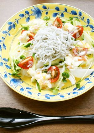 彩りしらす丼-レシピのメイン写真