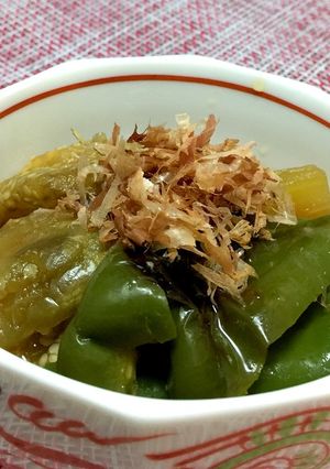 なすびとピーマンの焼き浸し-レシピのメイン写真