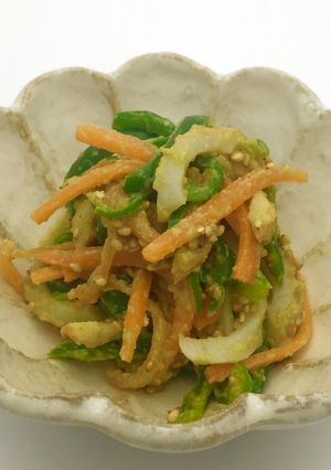 栄養野菜の濃厚きな粉和え-レシピのメイン写真