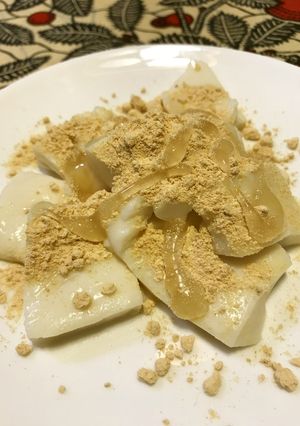 つるんとさっぱり♡豆乳もち-レシピのメイン写真