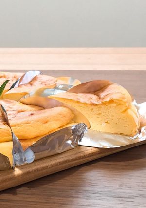 材料４つだけで、しっとりチーズケーキ-レシピのメイン写真