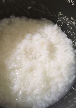 何倍でも簡単！離乳食おかゆ-レシピのメイン写真