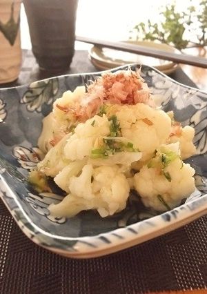 カリフラワーの生姜めんつゆ和え-レシピのメイン写真