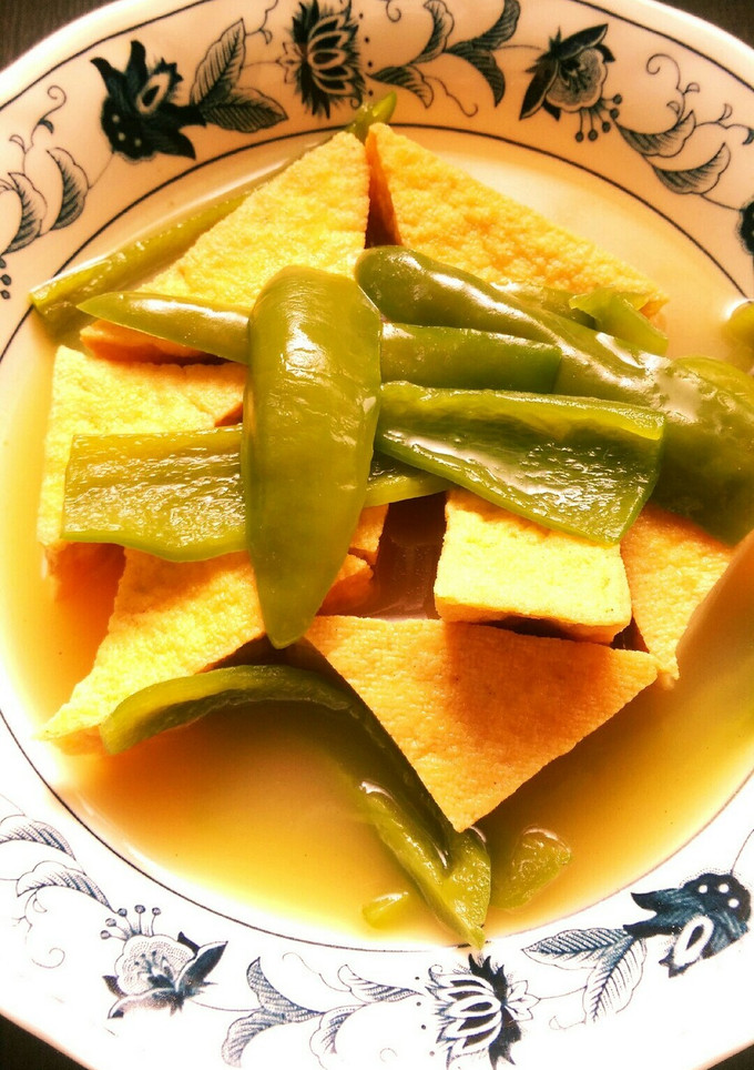 冷めても美味しい♪ピーマンと厚揚げの煮物-レシピのメイン写真