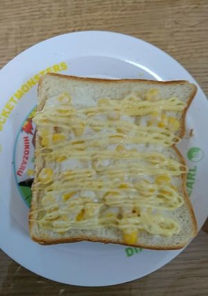 簡単！コーンマヨトースト-レシピのメイン写真