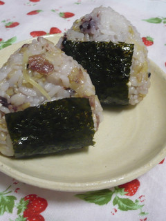 おいしいアンチョビチーズおにぎり-レシピのメイン写真