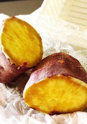 レンジでふかし芋-レシピのメイン写真