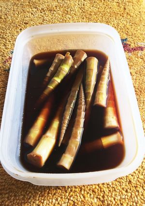細竹の醤油漬け-レシピのメイン写真