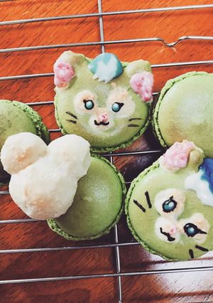 ジェラトーニの抹茶マカロン-レシピのメイン写真