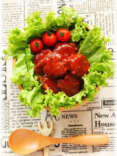 超簡単♪煮込みハンバーグ丼-レシピのメイン写真