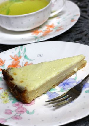 ユダヤ風チーズケーキ的味噌豆腐ケーキ-レシピのメイン写真