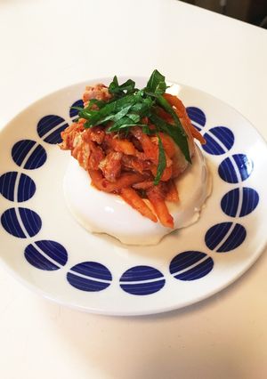 ピリ辛☆ツナキムチの冷奴-レシピのメイン写真