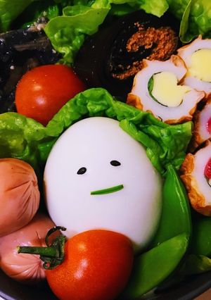 ちくわ梅しそチーズ巻き♪お弁当♪-レシピのメイン写真