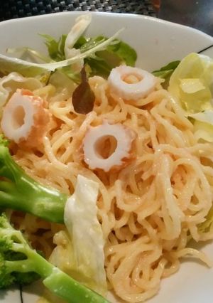 たらこのラーメンサラダ-レシピのメイン写真