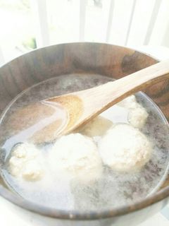 鶏肉だんごの生姜スープ-レシピのメイン写真