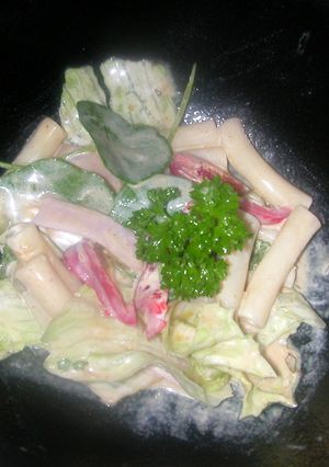 カレーマカロニサラダ-レシピのメイン写真