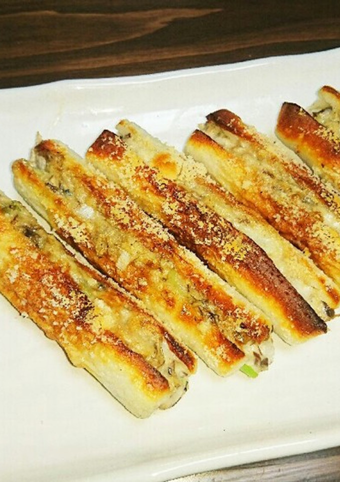 ★トースターでちくわのサバマヨ挟み焼き★-レシピのメイン写真