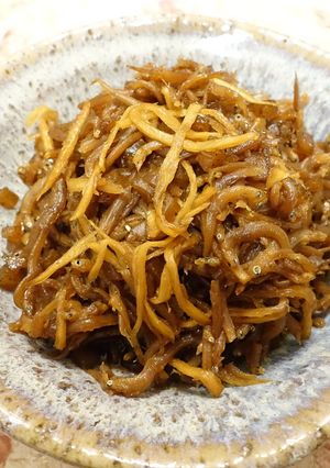 ご飯が進む♪シラス干し☆生姜☆蒟蒻の佃煮-レシピのメイン写真